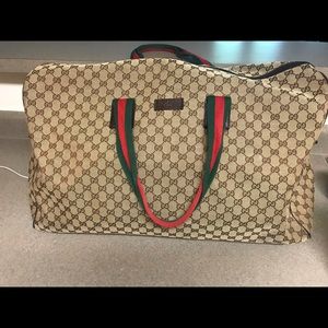 Gucci duffel bag